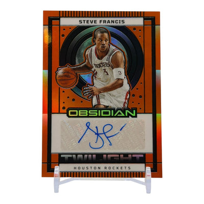 Steve Francis #3 — Panini Obsidian Autograph — Houston Rockets